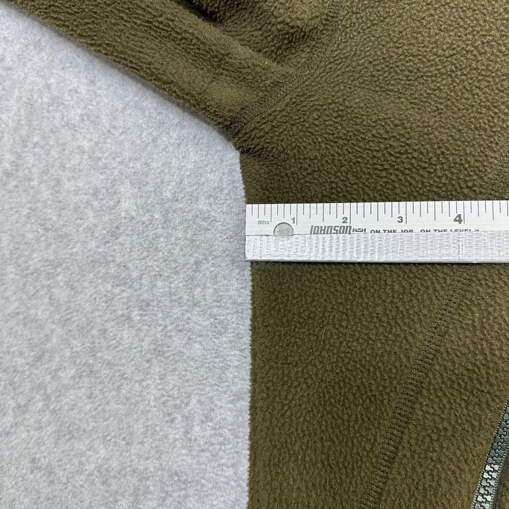 Vintage Patagonia Synchilla Jacket Women Medium Brown Green Zip Pockets 2000 USA